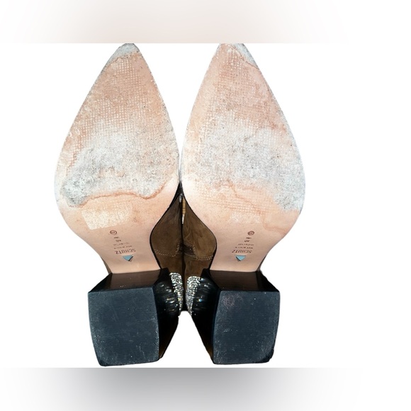 Schutz Embellished Bling Western Boot. Preowned. Woman’s Size 8 - Picture 8 of 8